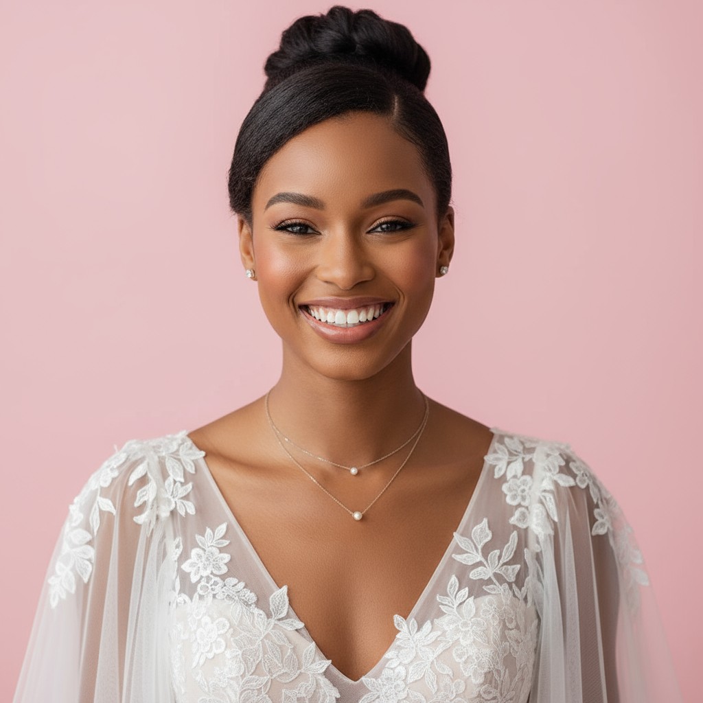 Bun With Edges Ideas